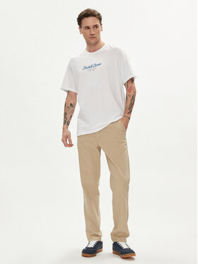 Jack&Jones T-shirt Henry 12248600 Bijela Standard Fit