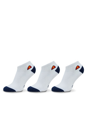 Ellesse Ellesse Súprava 3 párov členkových dámskych ponožiek Durano Quarter SEGA1638 Biela