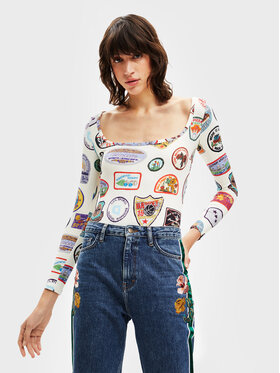 Desigual Desigual Body 22WWQK20 Farebná Slim Fit