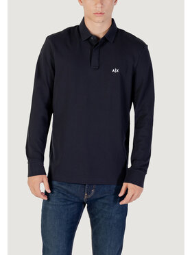 Armani Exchange Armani Exchange Polo XM001288 AF17321 Niebieski Casual Fit