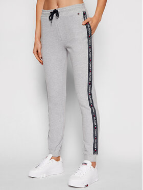 Tommy Hilfiger Tommy Hilfiger Долнище анцуг UW0UW00564 Сив Regular Fit