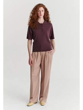 TATUUM TATUUM Bluzka SOBA Czerwony Loose Fit