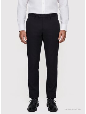 Pako Lorente Pako Lorente Chinosy P26WN-WX-010 Czarny Chino Fit
