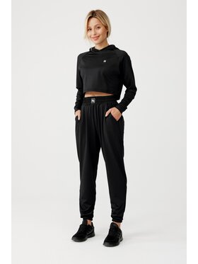 ROUGH RADICAL ROUGH RADICAL Spodnie dresowe OLIMP SWEAT PANTS Czarny Relaxed Fit