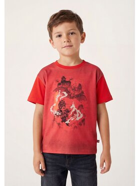 LEGO LEGO T-Shirt Taj203 Czerwony Regular Fit