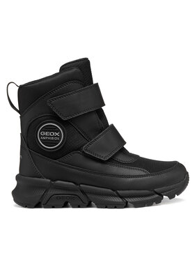 Geox Geox Auliniai batai J Flexyper Plus Boy B Abx J66LCG 0FU54 C9999 S Juoda