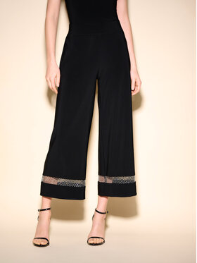 Joseph Ribkoff Joseph Ribkoff Панталони тип кюлоти 233749 Черен Regular Fit