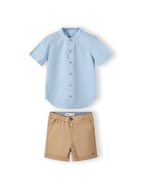 MINOTI MINOTI Koszula 23SET100 Beżowy Regular Fit