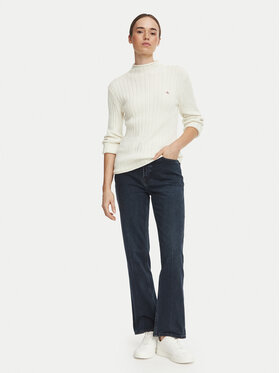 Calvin Klein Jeans Calvin Klein Jeans Sveter LV047H304G Krémová Regular Fit