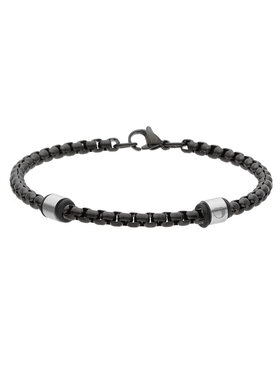 Manoki manoki Bransoletka BA845BS Czarny
