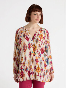 Fiorella Rubino Fiorella Rubino Blusa 2845T002366N0R2 Écru Regular Fit
