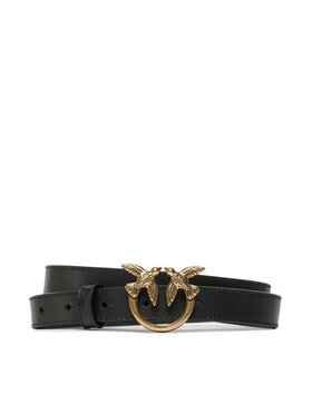 Pinko Pinko Moteriškas Diržas Love Berry H2 Belt PE 23 PLT01 100143 A0F1 Juoda