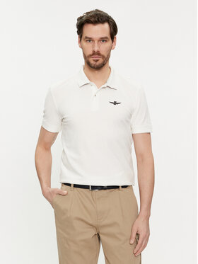 Aeronautica Militare Aeronautica Militare Polo 241PO1750P191 Biały Regular Fit