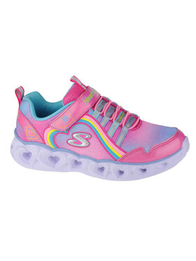 Skechers Skechers Sneakersy Skechers Heart Lights-Rainbow Lux Różowy