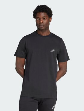 adidas adidas Koszulka techniczna 151777 Czarny Regular Fit