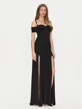 Elisabetta Franchi Elisabetta Franchi Večerní šaty AB-R08-51E2-V800 Černá Regular Fit