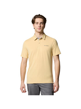 Columbia Columbia Polo Columbia Nelson Point Polo Żółty Regular Fit
