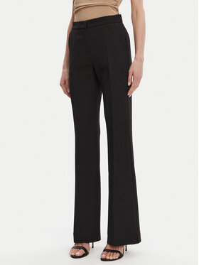 Maryley Maryley Pantaloni din material 25EB587/43NE Negru Regular Fit