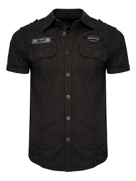 Brandit Brandit Koszula 4033.2.S Czarny Classic Fit