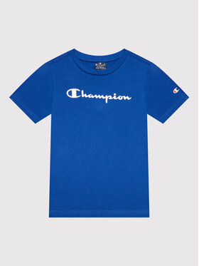 Champion Champion T-Shirt 305365 Modrá Regular Fit