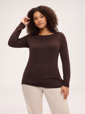 Fiorella Rubino Fiorella Rubino Blusa G0EDL009352N022 Marrone Regular Fit