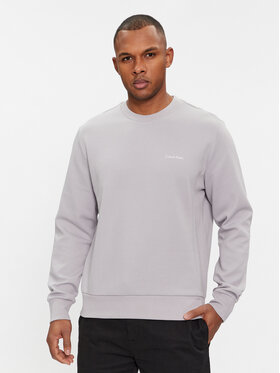 Calvin Klein Calvin Klein Sweatshirt Micro Logo K10K109926 Grau Regular Fit