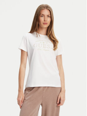 Guess Guess T-Shirt V5YI13J 1314 Weiß Regular Fit