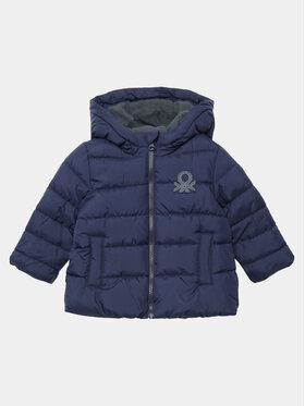United Colors Of Benetton United Colors Of Benetton Doudoune 2WU0GN00K Bleu marine Regular Fit