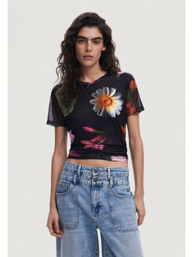 Desigual Desigual T-shirt TS_DES MOINES Nero Shirt Fit