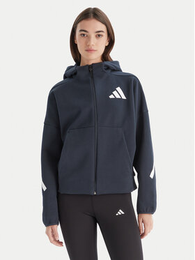 adidas adidas Суитшърт Z.N.E. JW5320 Тъмносин Loose Fit