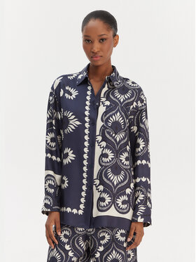 Weekend Max Mara Weekend Max Mara Košulja Lastra 2615191011 Tamnoplava Relaxed Fit