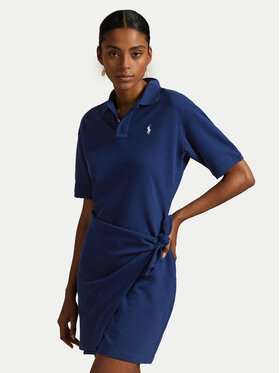 Polo Ralph Lauren Polo Ralph Lauren Kasdieninė suknelė 211A88516001 Tamsiai mėlyna Straight Fit
