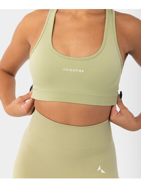 Carpatree Carpatree Biustonosz sportowy Blaze bra Zielony