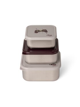 Citron Citron Zestaw lunchboxów pojemniczki Szary