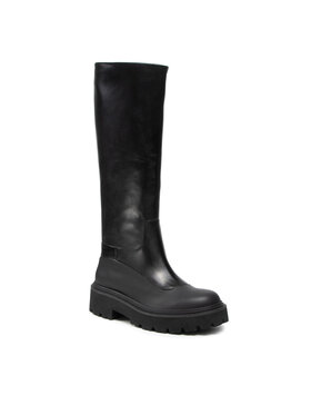 PINKO PINKO Kozaki Fortaleza Stivale AI 21-22 BLKS1 1H20XP Y7K6 Czarny