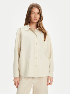 Mustang Mustang Camicia Willow 1016575 Beige Relaxed Fit