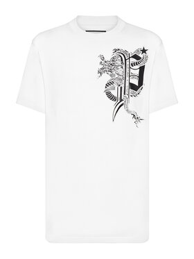 PHILIPP PLEIN PHILIPP PLEIN T-shirt 11643 Bianco Regular Fit