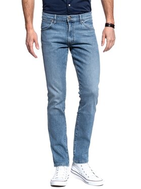 Wrangler Wrangler Jeansy LARSTON Niebieski Slim Fit