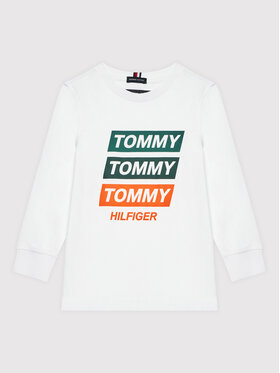 Tommy Hilfiger Tommy Hilfiger Majica Fun Artwork KB0KB06952 D Bijela Regular Fit