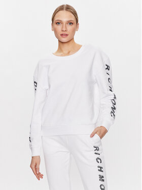 John Richmond John Richmond Majica dugih rukava UWP23045FE Bijela Modern Fit