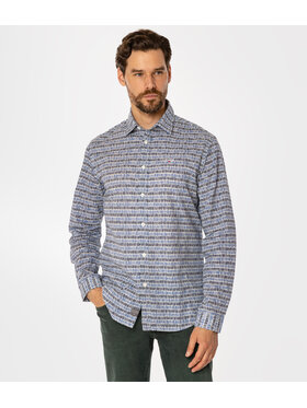 Lee Cooper Lee Cooper Koszula DANIELS Niebieski Slim Fit