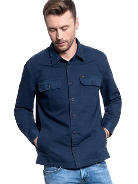 Lee Lee Camicia 2 PKT OVERSHIRT RELAXED FIT Blu Regular Fit