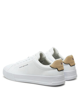 Tommy Hilfiger Superge Th Court Lth Detail Ess FM0FM05367 Bela