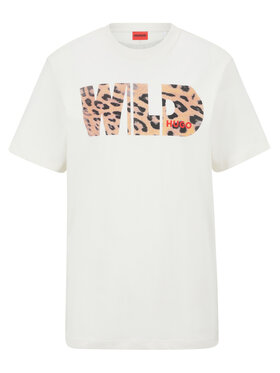 Hugo Hugo T-krekls 50485143 Bēšs Regular Fit