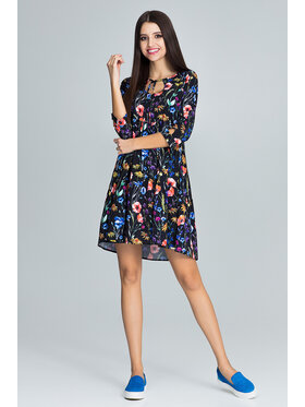 FIGL FIGL Šaty M598 Farebná Regular Fit