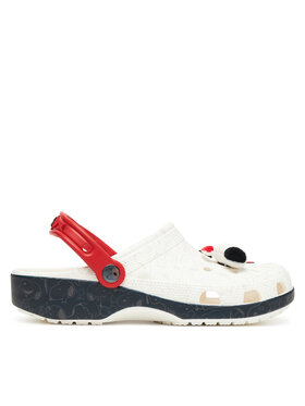 Crocs Crocs Klapki Peanuts Classic Clog 211124 Biały