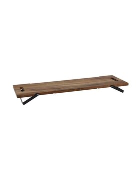 MIAhome MIAhome Taca drewniana do serwowania 67 cm Brązowy