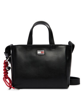 Tommy Jeans Tommy Jeans Soma Tjw City Charm Mini Tote AW0AW18580 Melns