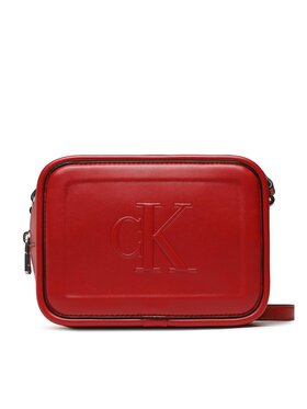 Calvin Klein Calvin Klein Kabelka Sculpted Camera Bagi8 Pipping K60K610309 Červená
