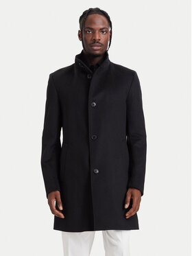 BOSS BOSS Wollmantel H-Hyde-SU-264 50571853 Schwarz Slim Fit